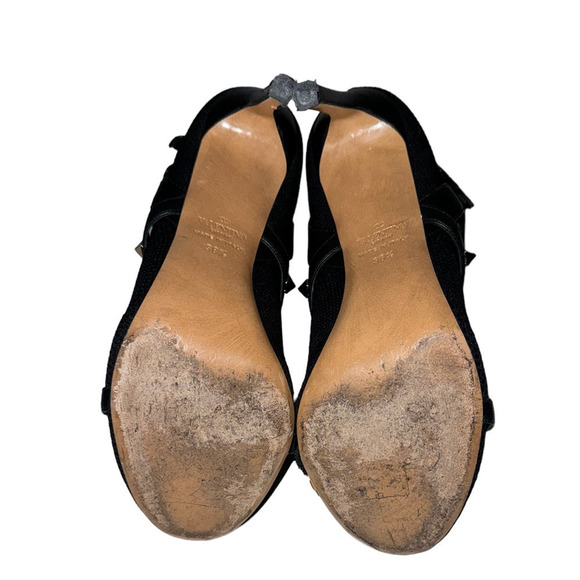 Valentino Garavani Bodytech Rockstud Ankle Boots Size 38.5 - Picture 6 of 16